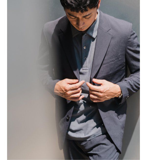 EDIFICE「"高通気＆吸水速乾" BREEZE COOL AKIHA 2B ジャケット【セットアップ着用可】」|テーラードジャケット|
