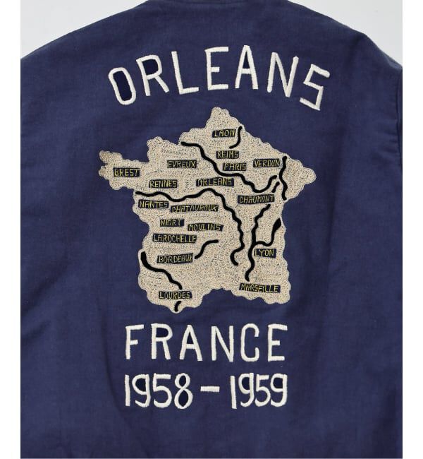 EDIFICE「【L`etiquette &times; EDIFICE】フレンチ スーベニア ジャケット」|ミリタリージャケット|