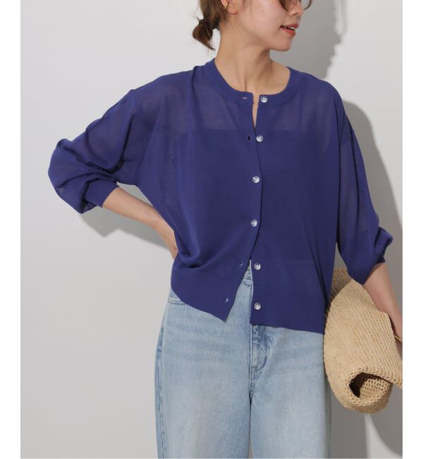 JOURNAL STANDARD relume「《追加3》ウォッシャブルクロップドカーディガン」|カーディガン|