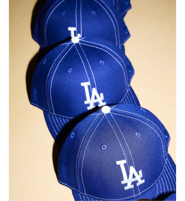 JOURNAL STANDARD「NEW ERA / ニューエラ 別注 LA WHT STITCH LP5950」|キャップ・キャスケット|ブルー
