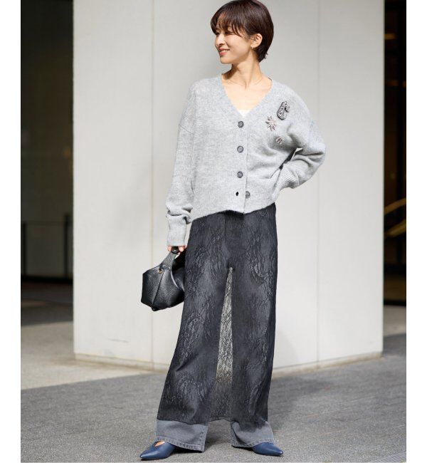 JOURNAL STANDARD relume「ラッセルストレッチレースナロースカート」|スカート|