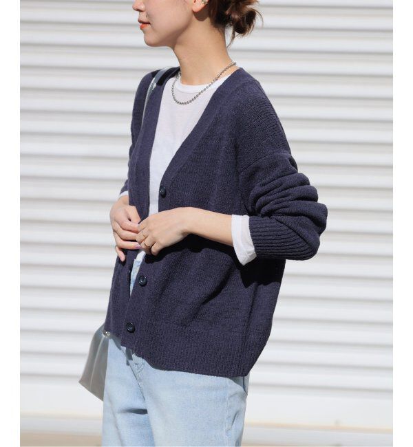 JOURNAL STANDARD relume「テープヤーンニュアンスVカーディガン」|カーディガン|