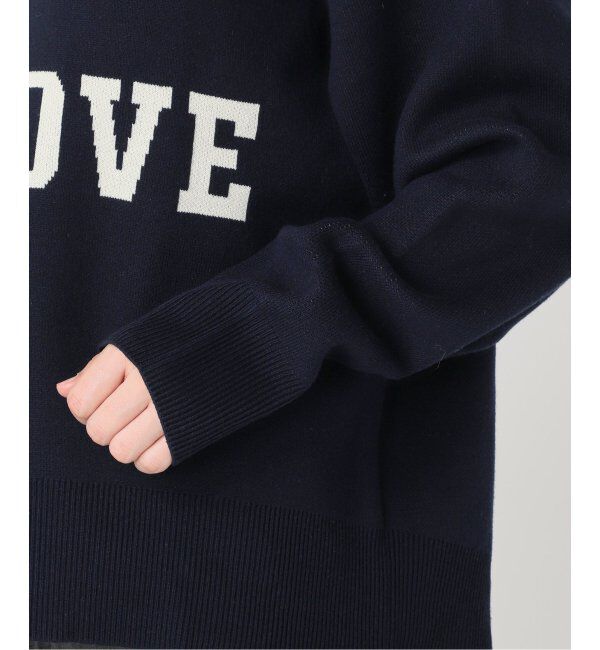 JOURNAL STANDARD relume「RISE ABOVEロゴニット」|ニット・セーター|