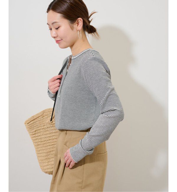 JOURNAL STANDARD relume「ベアテレコ2WAYヘンリーネックプルオーバー」|Tシャツ・カットソー|