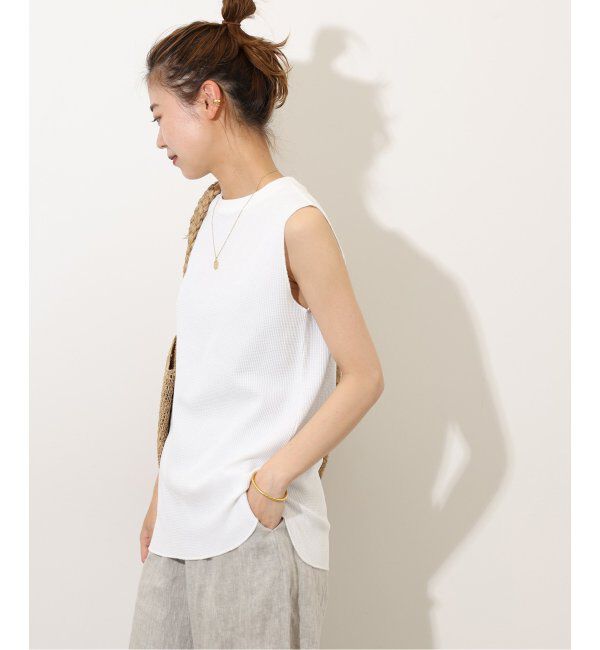 JOURNAL STANDARD relume「《追加2》TCワッフルノースリーブ」|Tシャツ・カットソー|