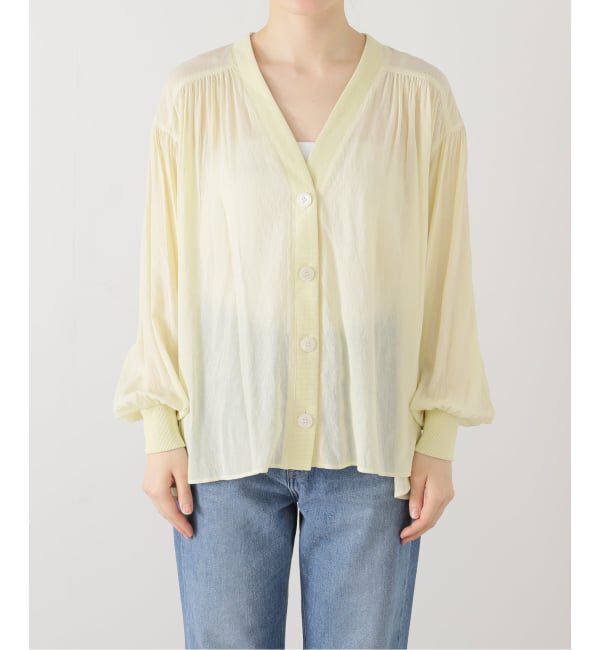 JOURNAL STANDARD relume「《追加2》T/R強撚ブラウス」|シャツ・ブラウス|