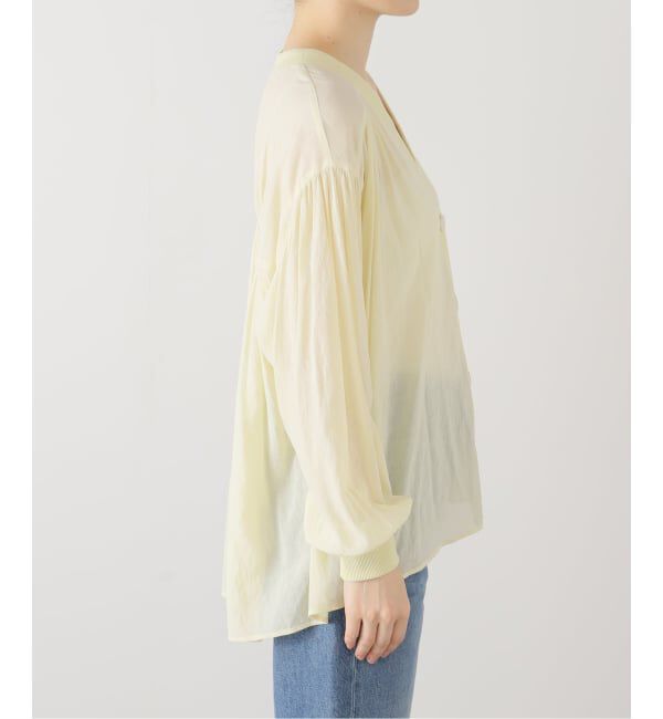 JOURNAL STANDARD relume「《追加2》T/R強撚ブラウス」|シャツ・ブラウス|