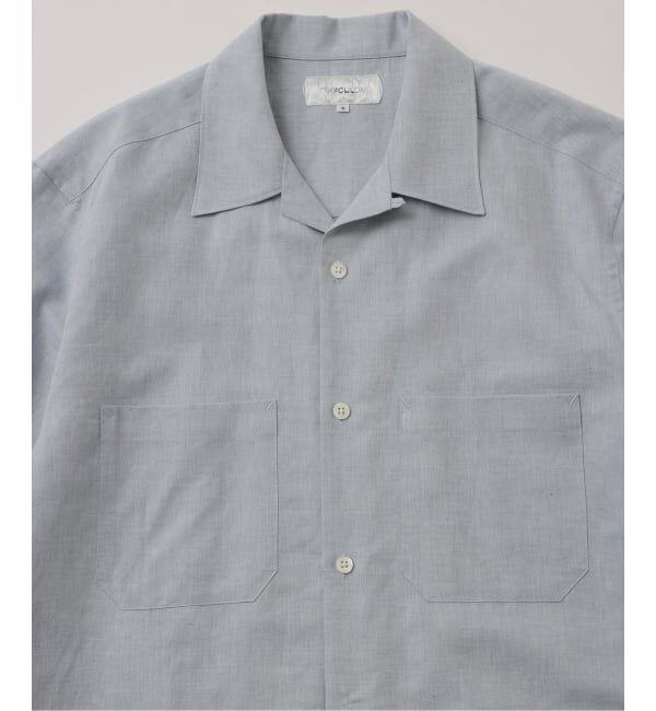 JOURNAL STANDARD「《予約》【FOLL / フォル】cotton hemp s/s open collar shirt」|シャツ・ブラウス|