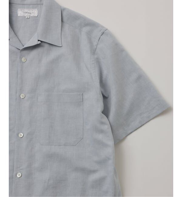 JOURNAL STANDARD「《予約》【FOLL / フォル】cotton hemp s/s open collar shirt」|シャツ・ブラウス|