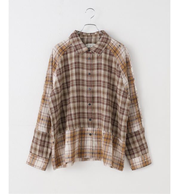JOURNAL STANDARD「【ONE TEASPOON/ワンティースプーン】 RODEO RUST PATCJWORK SH」|シャツ・ブラウス|ブラウン