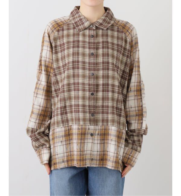JOURNAL STANDARD「【ONE TEASPOON/ワンティースプーン】 RODEO RUST PATCJWORK SH」|シャツ・ブラウス|