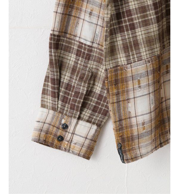 JOURNAL STANDARD「【ONE TEASPOON/ワンティースプーン】 RODEO RUST PATCJWORK SH」|シャツ・ブラウス|