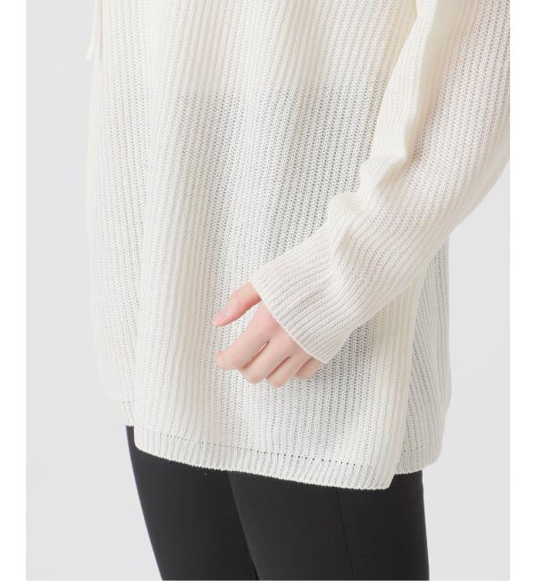 JOURNAL STANDARD「メッシュレースアップニット」|ニット・セーター|