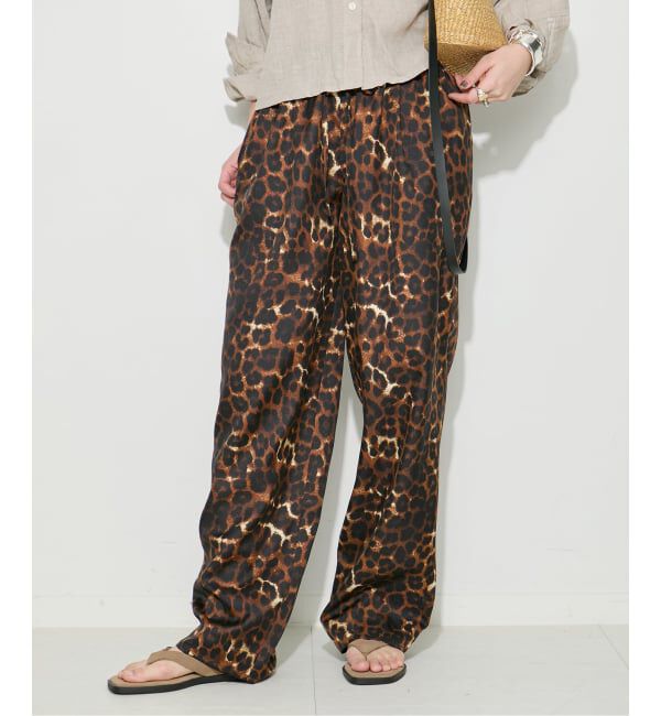 journal standard L'essage「《予約》別注【MANIPURI/マニプリ】ロングパンツ」|その他|ベージュベース