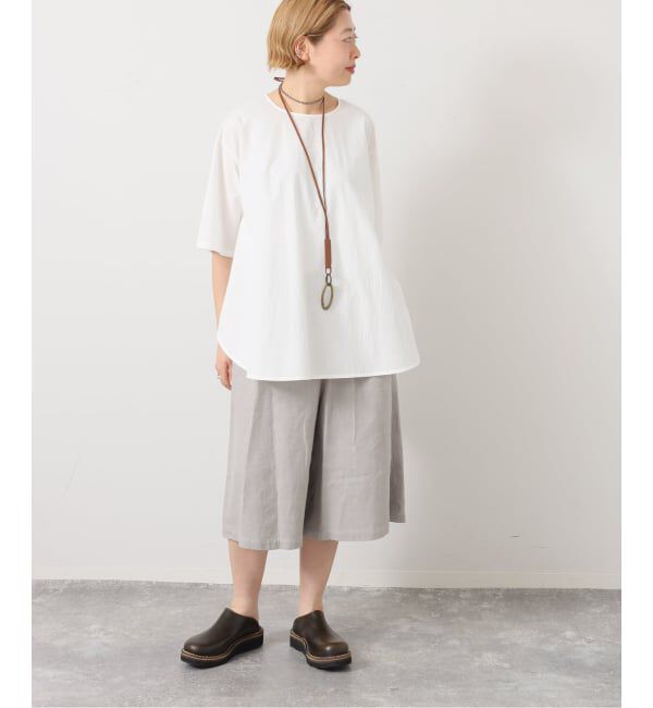 journal standard luxe「《予約》リネンヘリンボン ハーフパンツ」|その他|