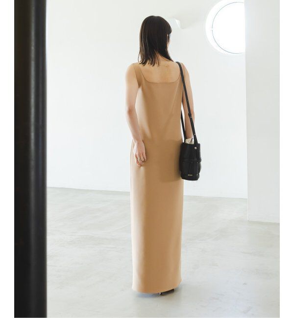 NOBLE「【洗える】ニットライクジョーゼット2wayワンピース」|ワンピース|