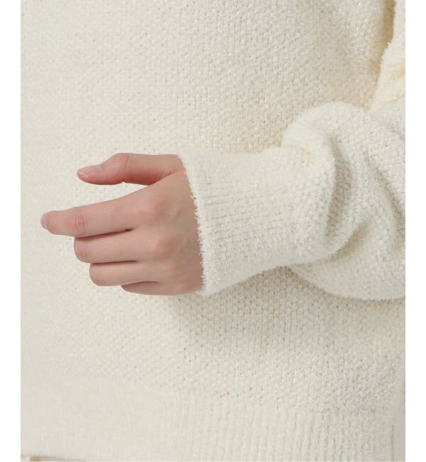 NOBLE「《WEB限定カラー・追加》ドライミックスモールニットプルオーバー」|ニット・セーター|