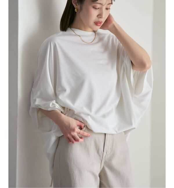 NOBLE「COG THE BIGSMOKE/コグザビッグスモーク NARIAH TUCKED SLEEVE TOP」|Tシャツ・カットソー|
