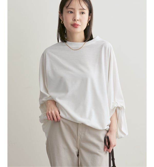 NOBLE「COG THE BIGSMOKE/コグザビッグスモーク NARIAH TUCKED SLEEVE TOP」|Tシャツ・カットソー|