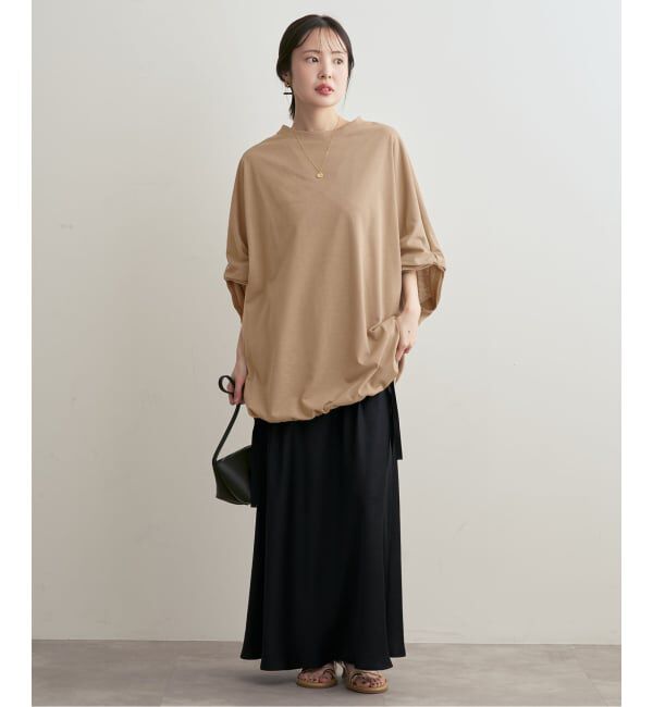 NOBLE「COG THE BIGSMOKE/コグザビッグスモーク NARIAH TUCKED SLEEVE TOP」|Tシャツ・カットソー|