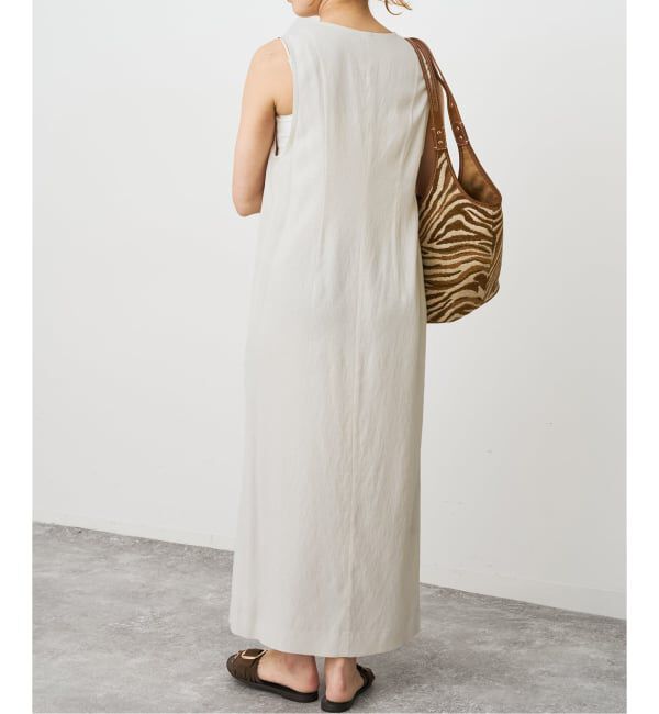 Spick and Span「メランジIラインワンピース」|ワンピース|