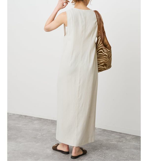 Spick and Span「メランジIラインワンピース」|ワンピース|