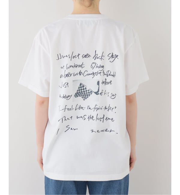 FRAMeWORK「J.J.MERCER フォト&ロゴTEE」|Tシャツ・カットソー|