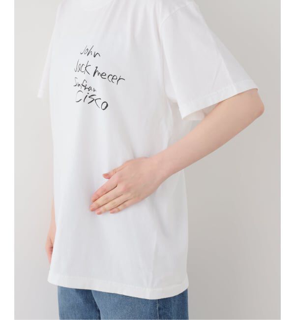 FRAMeWORK「J.J.MERCER フォト&ロゴTEE」|Tシャツ・カットソー|