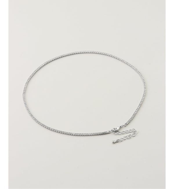  「La Totalite ラインストーン チョーカー」|ネックレス|