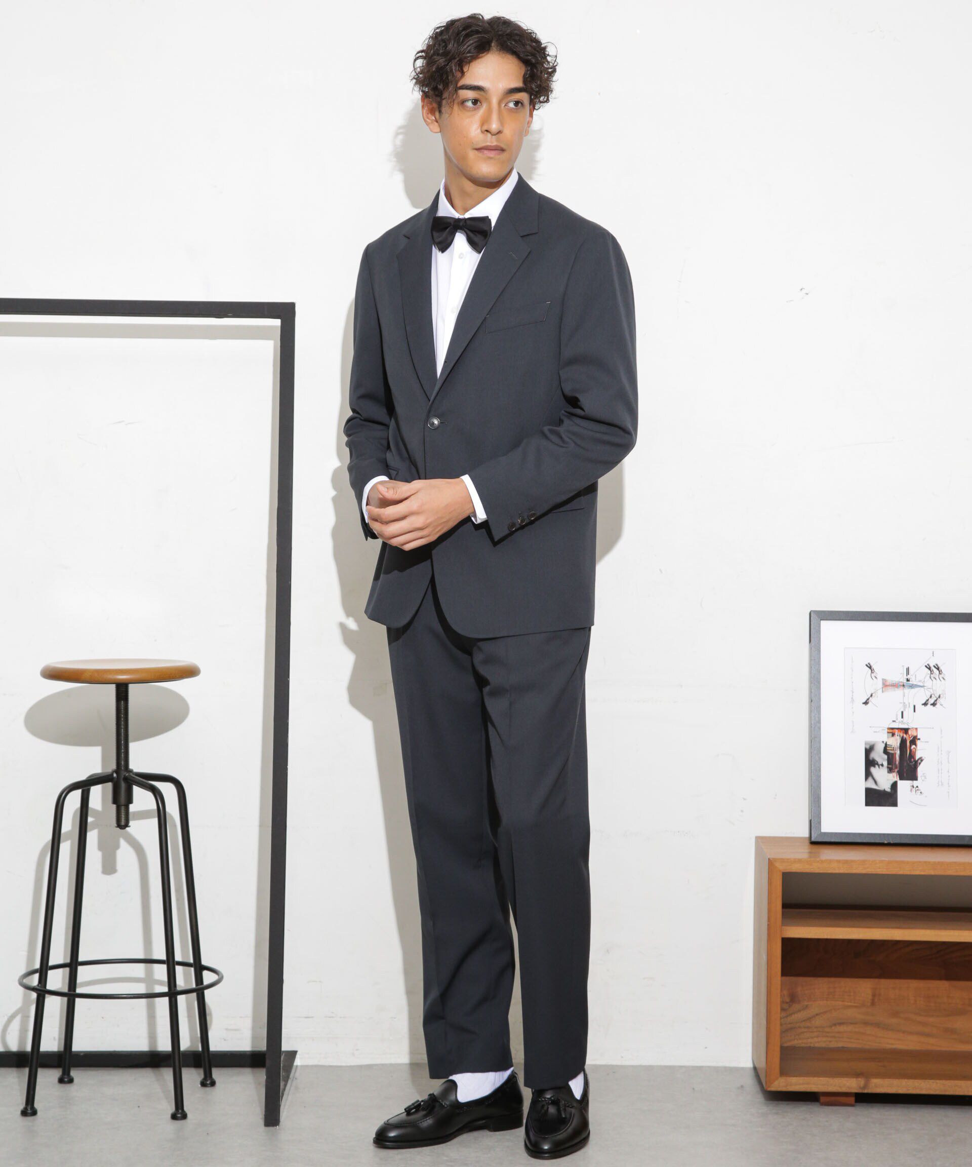 NANO universe「「ESSENTIAL LINE」フォーマルブラックボウタイ」|ネクタイ・蝶ネクタイ|