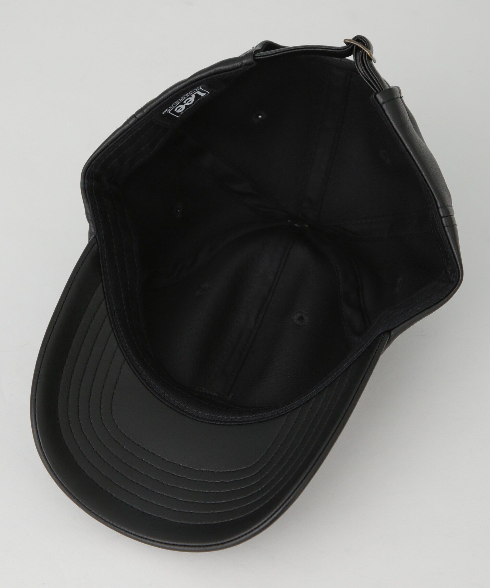 nano･universe「Lee/LE LOW CAP FAUX LEATHER」|キャップ・キャスケット|