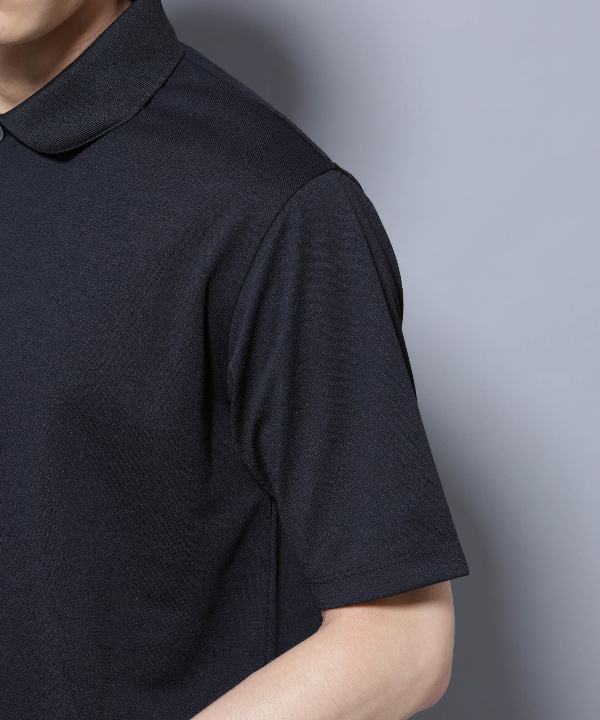 nano･universe「「N POLO」 AERO FREEZE 鹿の子ポロシャツ」|Tシャツ・カットソー|