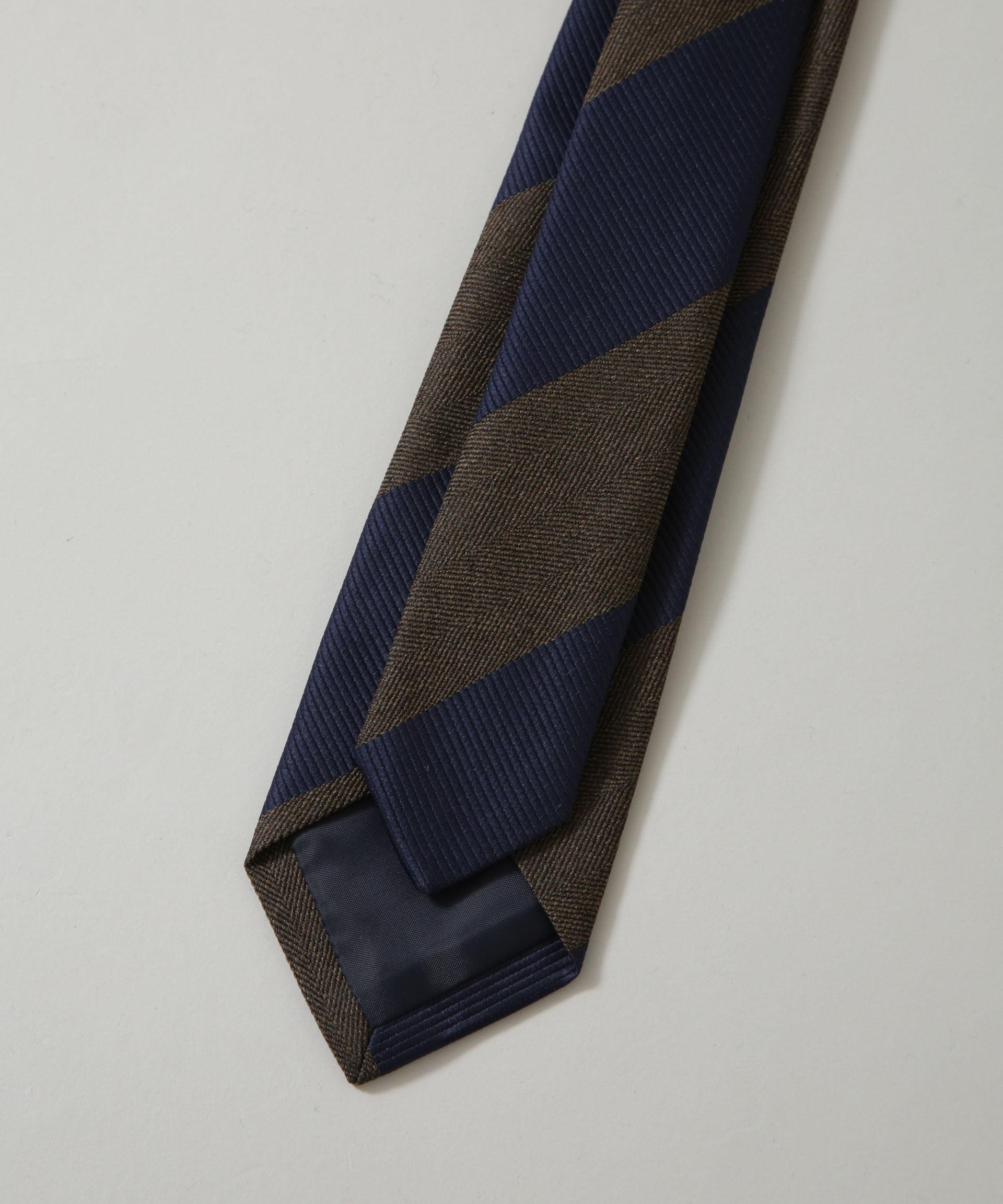 nano･universe「京都西陣ウォッシャブルストライプネクタイ 1」|ネクタイ・蝶ネクタイ|