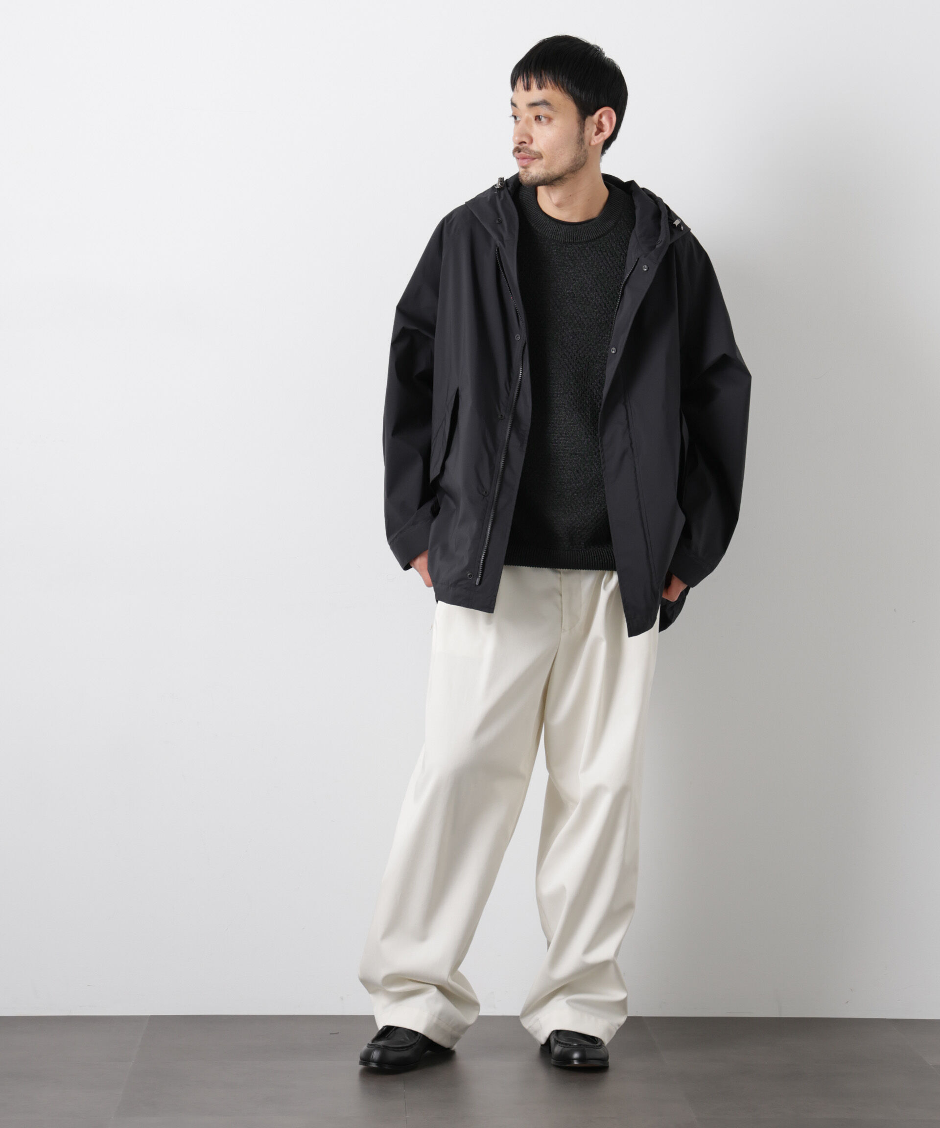 nano･universe「「Meaningful Continuity」PERTEX(R) SHIELD PRO フードブルゾン」|ブルゾン・スタジャン|