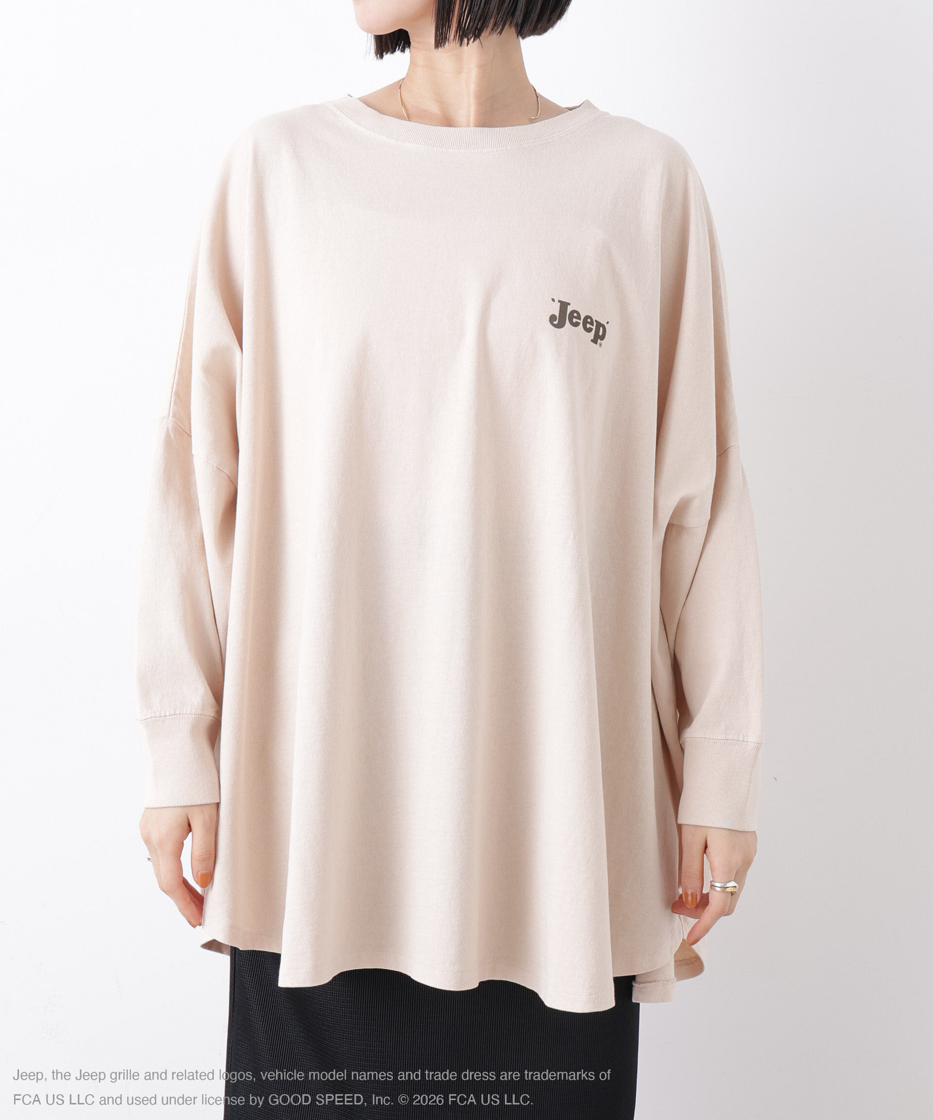 nano･universe「GOOD ROCK SPEED/ジープ Big LS shirts」|Tシャツ・カットソー|