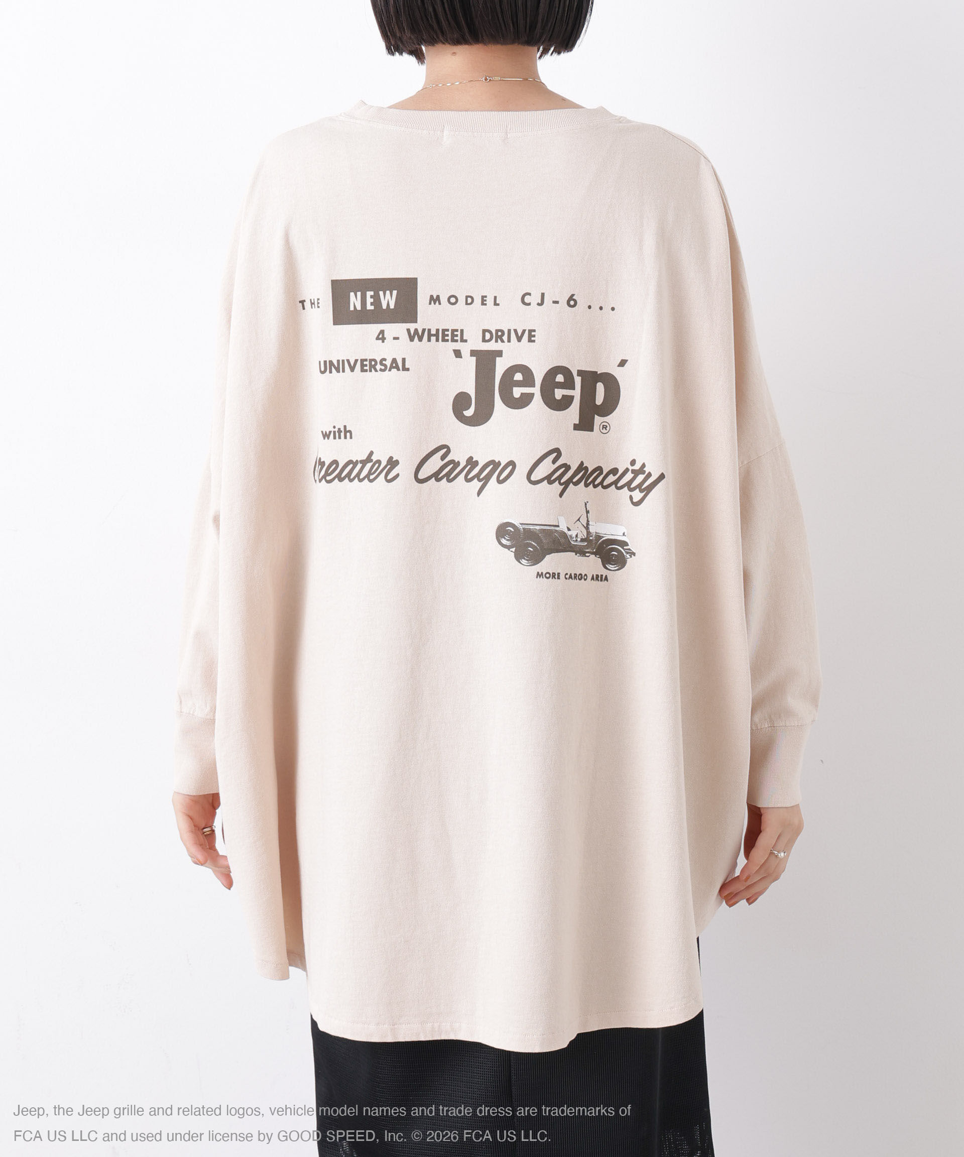 nano･universe「GOOD ROCK SPEED/ジープ Big LS shirts」|Tシャツ・カットソー|
