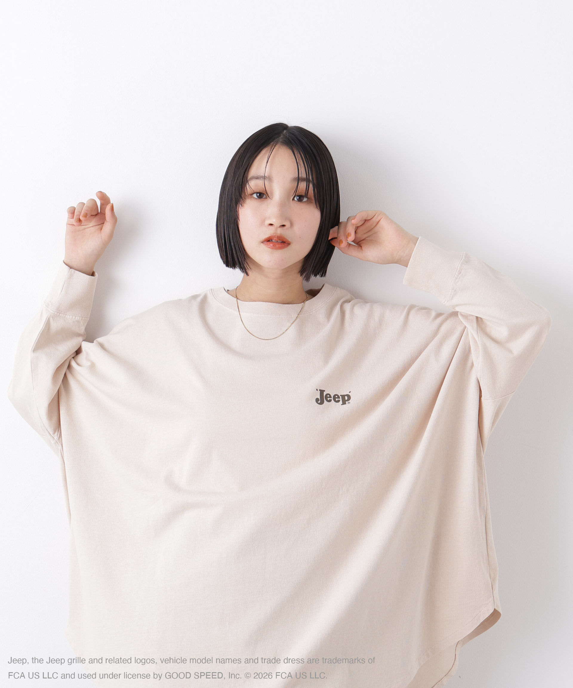 nano･universe「GOOD ROCK SPEED/ジープ Big LS shirts」|Tシャツ・カットソー|