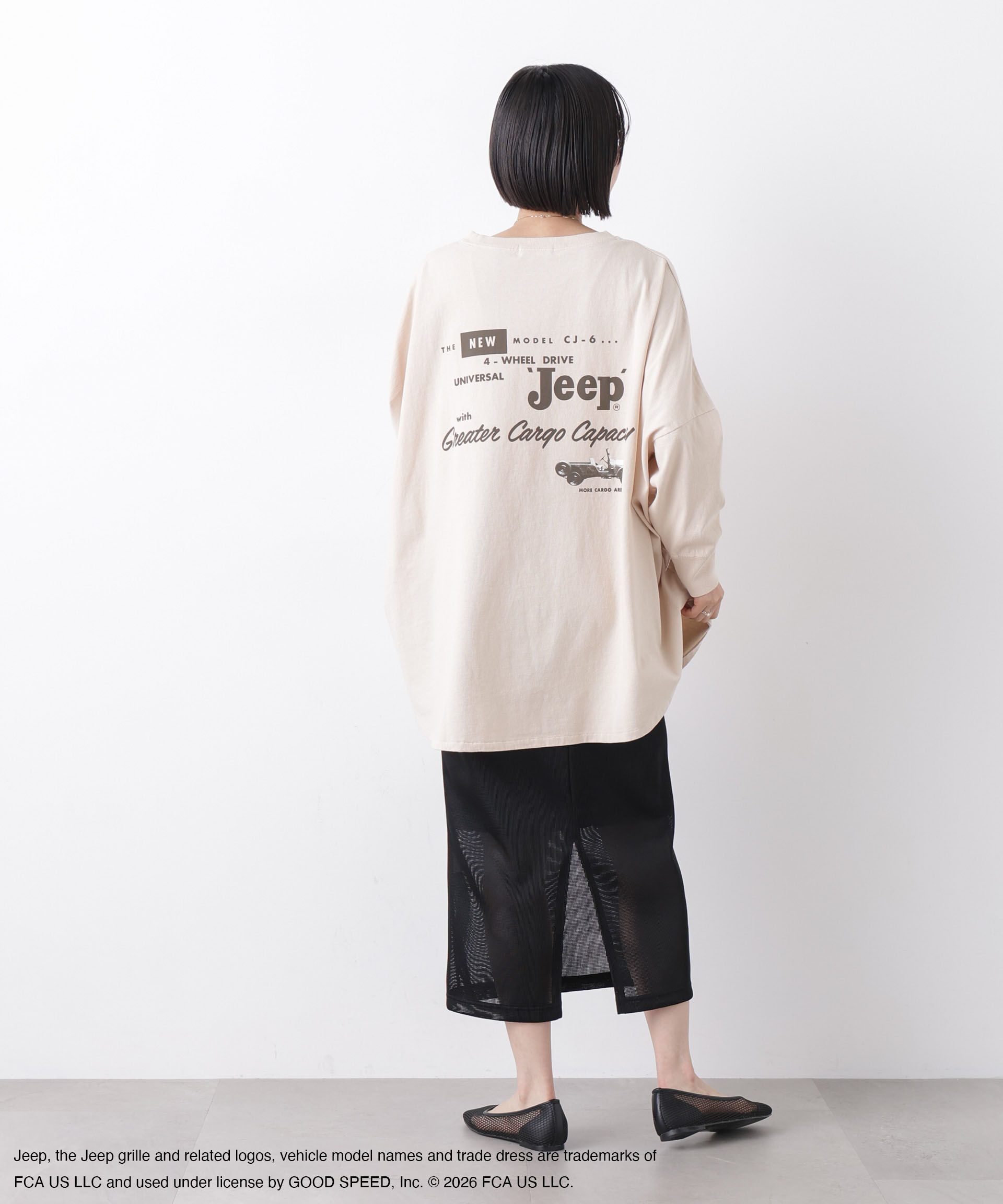 nano･universe「GOOD ROCK SPEED/ジープ Big LS shirts」|Tシャツ・カットソー|