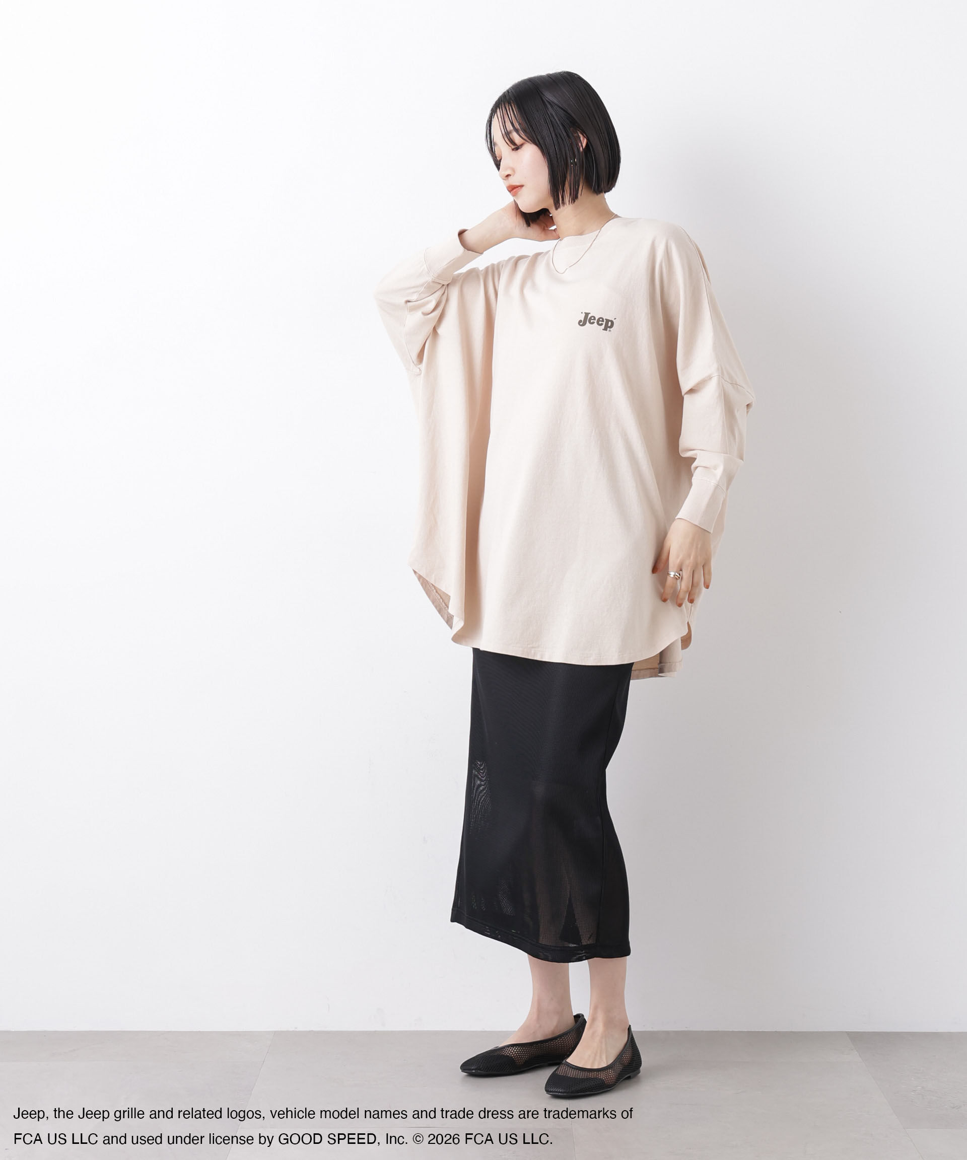 nano･universe「GOOD ROCK SPEED/ジープ Big LS shirts」|Tシャツ・カットソー|