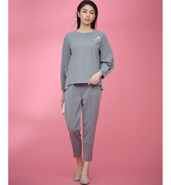 組曲「【KUMIKYOKU NAVY】ウーステッドライククロス イージーパンツ」|その他|