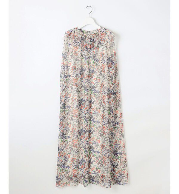 自由区「ボタニカルフラワープリント ワンピース」|ワンピース|エクリュ系