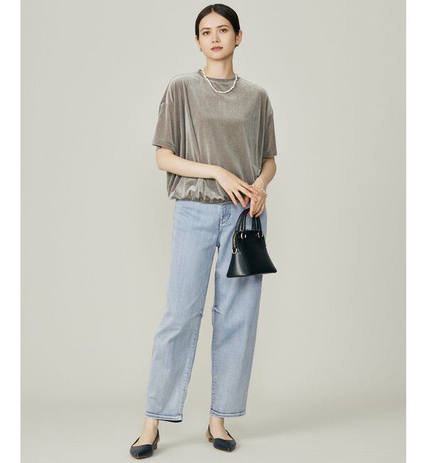 自由区「【SHIHOさん着用】シアーベロア カットソー」|Tシャツ・カットソー|