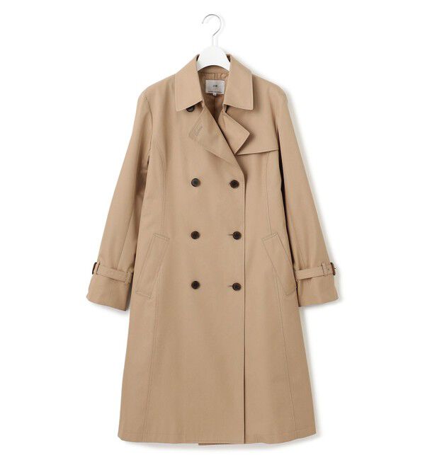 23区「エアータンブラー TCギャバジン ロング トレンチコート」|トレンチコート|