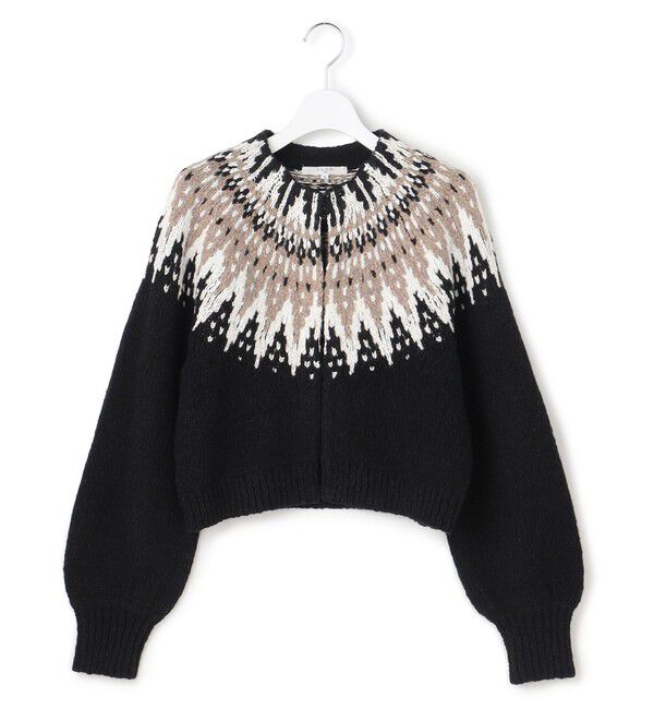 23区「【SLOW/一部店舗限定】ジャカード カーディガン」|カーディガン|