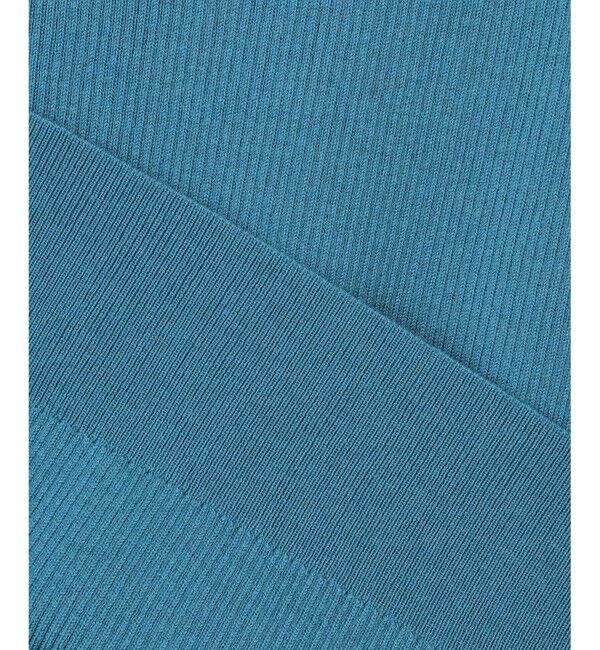 ANY SIS「【ウールブレンドシリーズ】ベースネックリブコンビ ニット」|ニット・セーター|