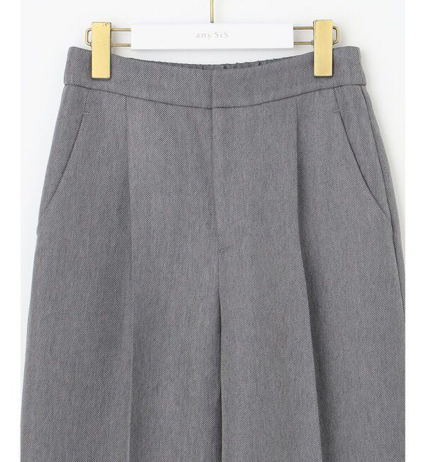 any SiS「【洗える】ビスチェ & ワイドパンツ セット」|スーツ|