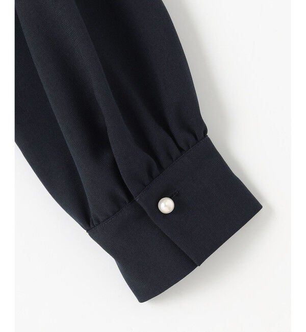 ANY SIS「【UVカット・アンチピリング・洗える】ウーステッドエステル シャツ」|シャツ・ブラウス|