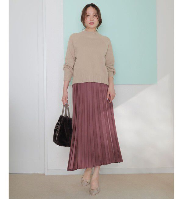 ANY SIS「【2SET】ボリューム ニット&times;プリーツ スカート セット」|スーツ|