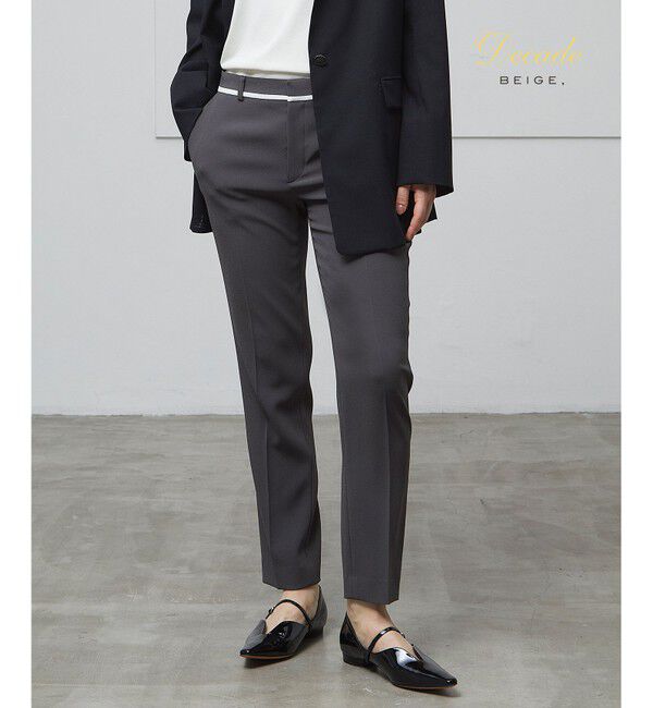 BEIGE,「CINDY/クロップドパンツ」|その他|C.Gray&times;White
