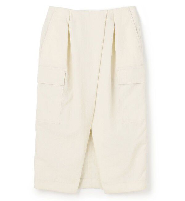 BEIGE,「【洗える】ACANTHUS / カーゴディティールコクーンタックスカート」|スカート|